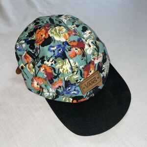 Vans Baseball Cap Women’s One Size Multicolor Floral Adjustable Width Comfort